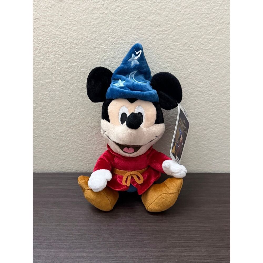 Disney Fantasia Sorcerer Mickey Mouse 8" Phunny Plush